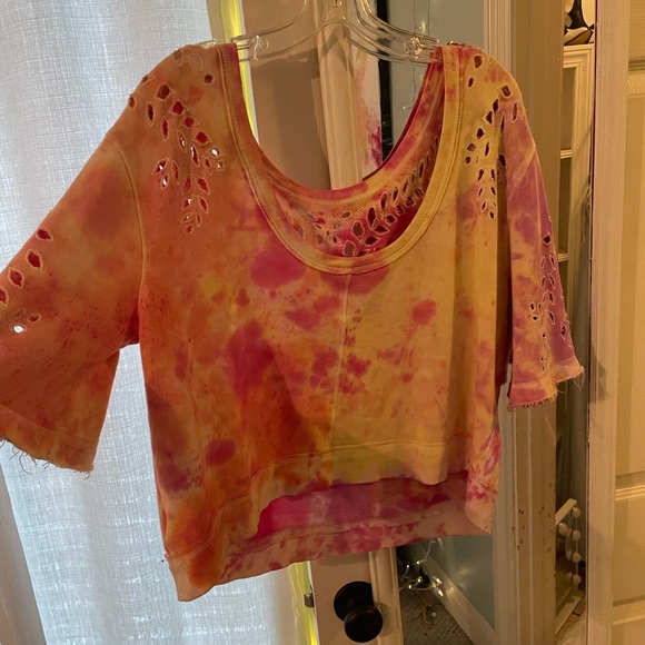 Free people boxy-fit sweatshirt top (reversible) - Picture 5 of 6